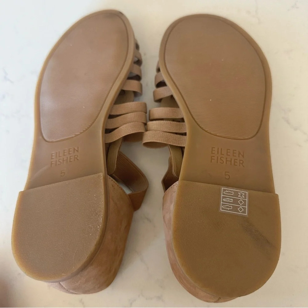 Eileen Fisher Rato Sandals in nude Size: 5 - Picture 5 of 5